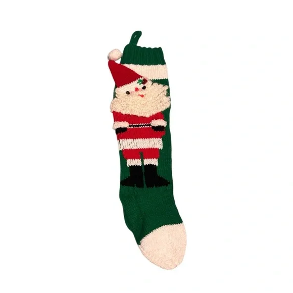 Vintage Santa Christmas Stocking - Picture 1 of 2